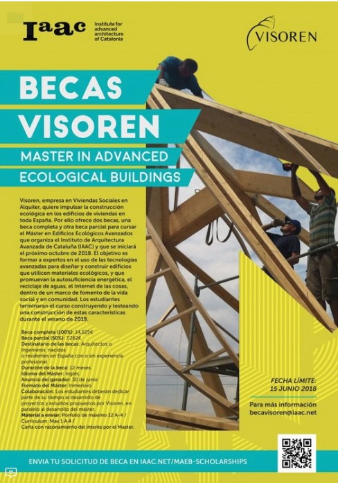 VISOREN SCHOLARSHIPS are born to promote new talents in architecture
